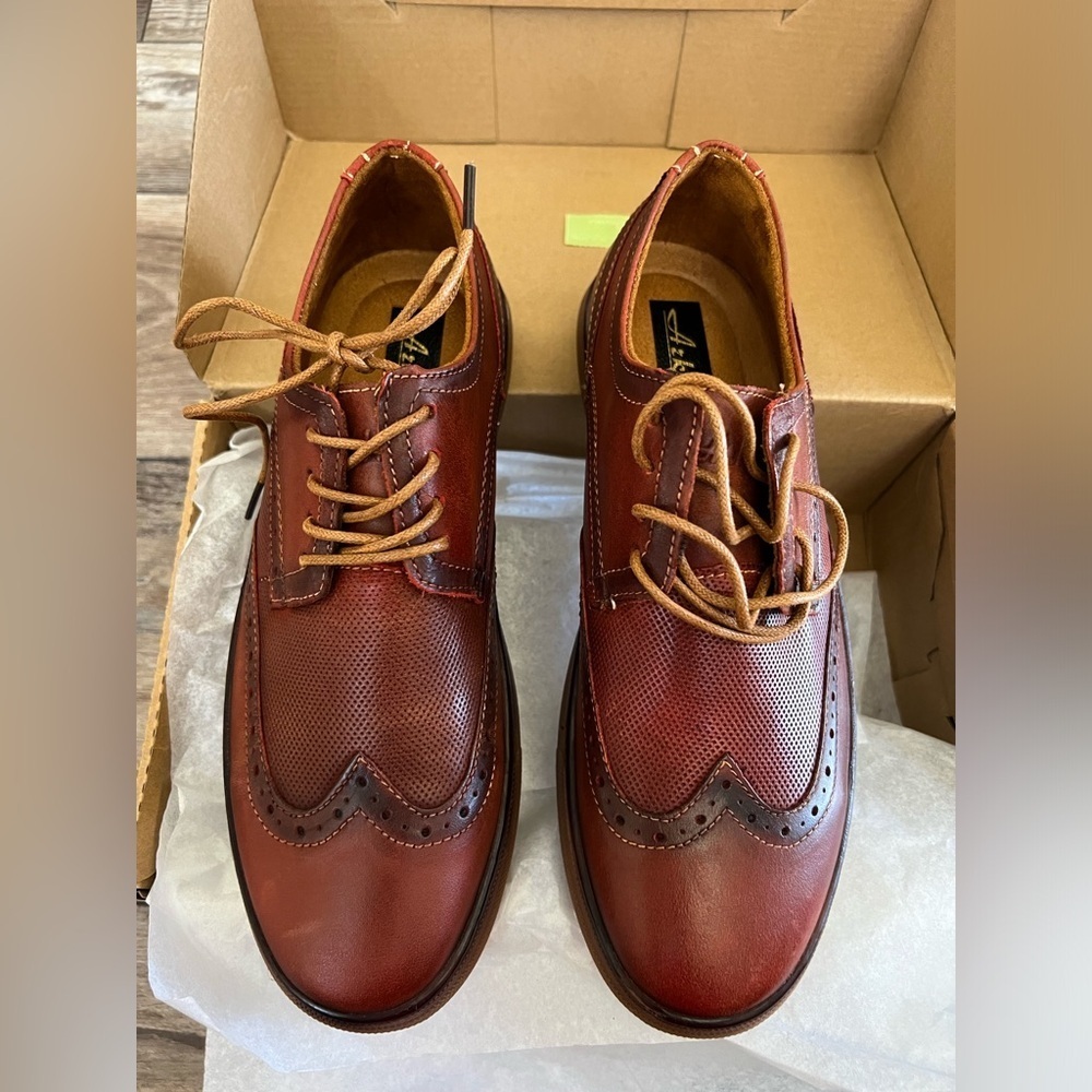 NEW Men's Casual Oxford Sneaker Shoes Fashion Design - Picture 5 of 8
